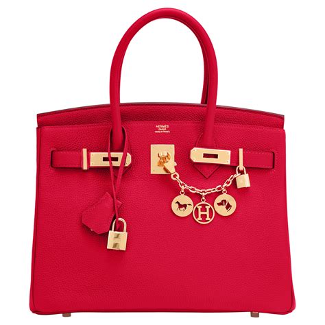 hermes birkin red lambskin|Hermes Birkin casaque.